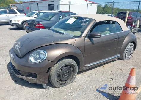 2013 Volkswagen Beetle 2.5L from USA, damaged, VIN 3VW5P7AT8DM829305